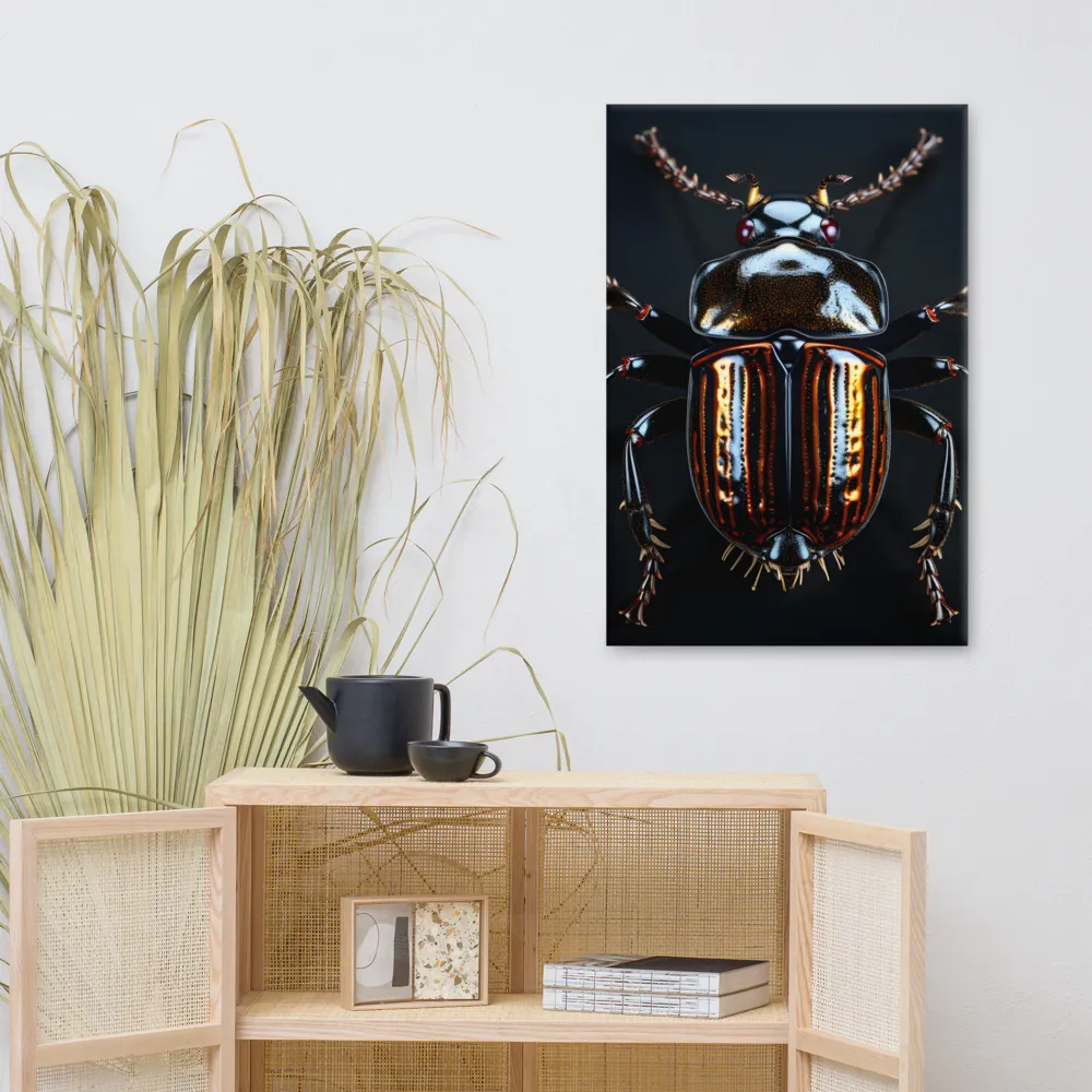 Luminous Insect Majesty | Canvas | 24″×36″