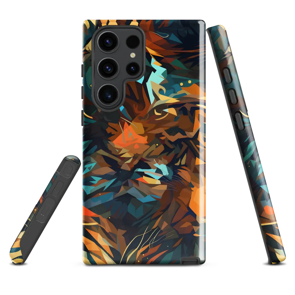 Wild Symphony: Abstract Tigers