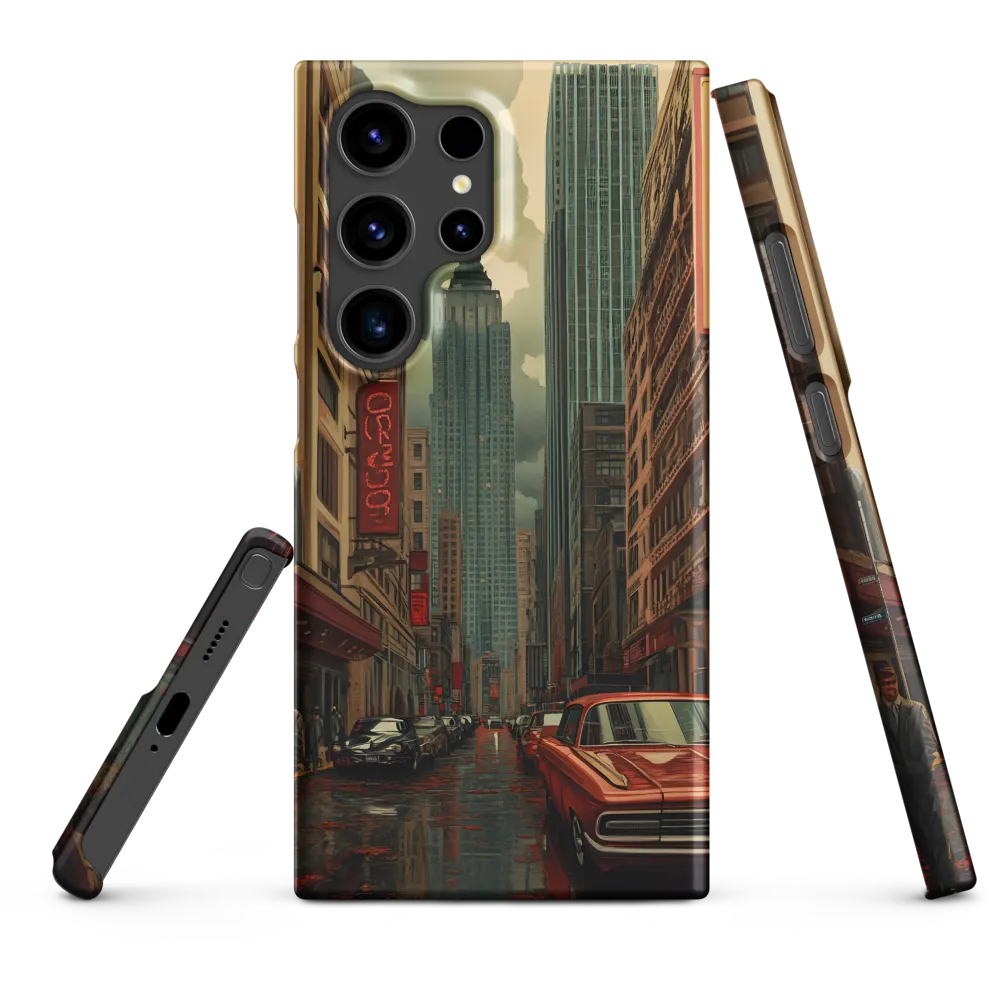 Nostalgic Cityscape: Reflections of a Forgotten Era
