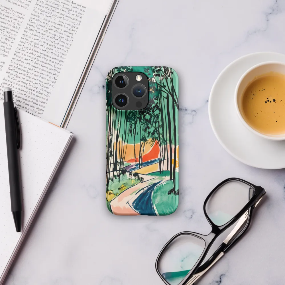 Winding Path Through the Forest | Phone Case |  16 Pro | Snap Case | Matte