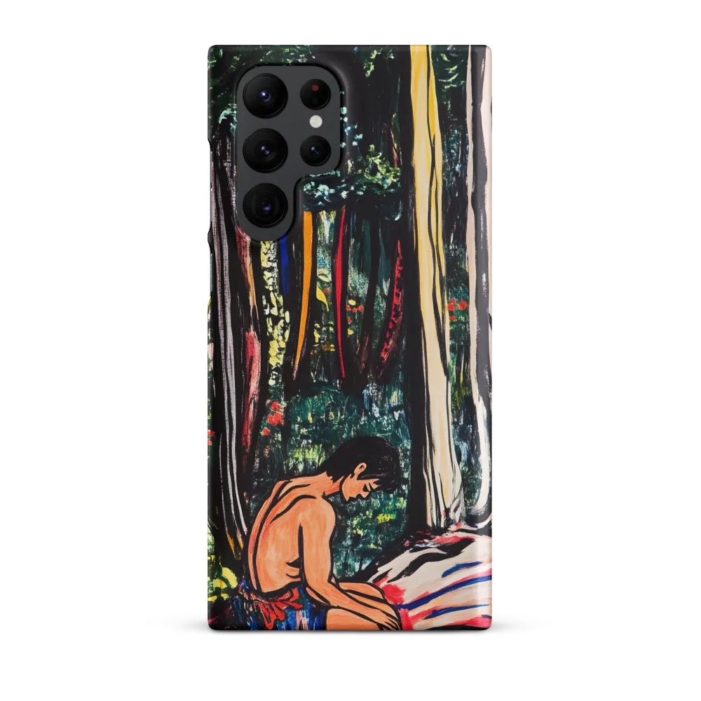 Contemplation in Nature | Phone Case |  S22 Ultra | Snap Case | Matte