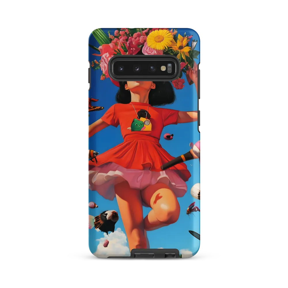 Joyful Whimsy | Phone Case |  S10 Plus | Tough Case | Matte