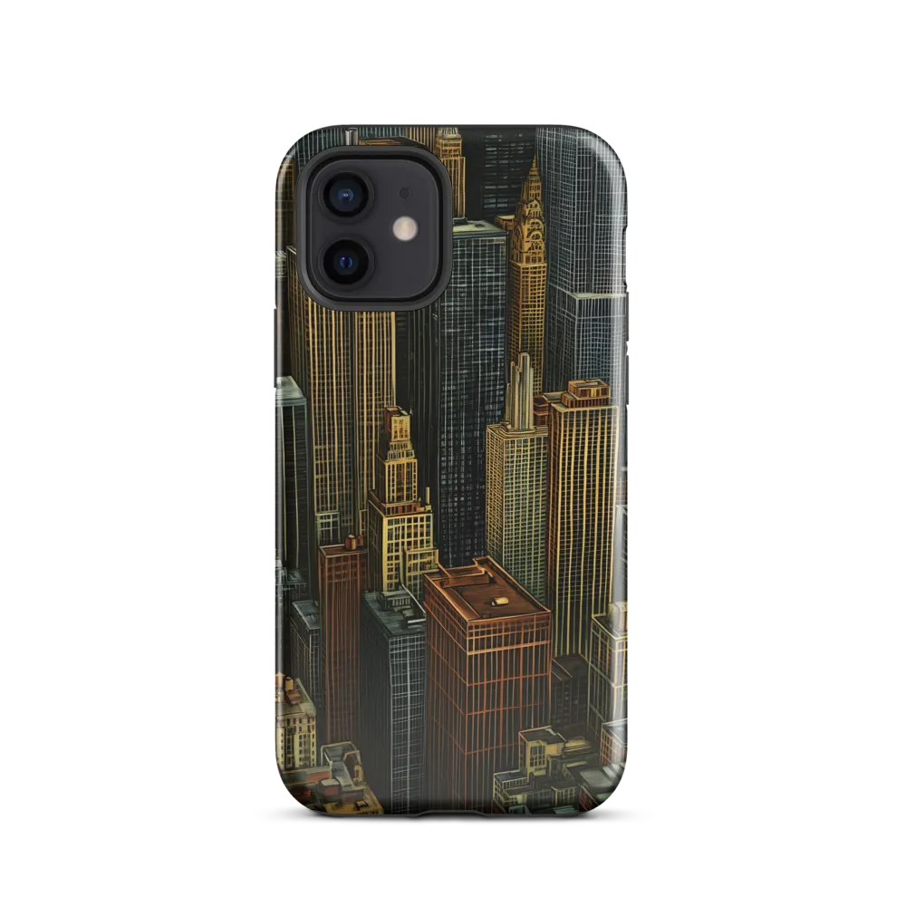 Urban Elegance: A Golden Cityscape