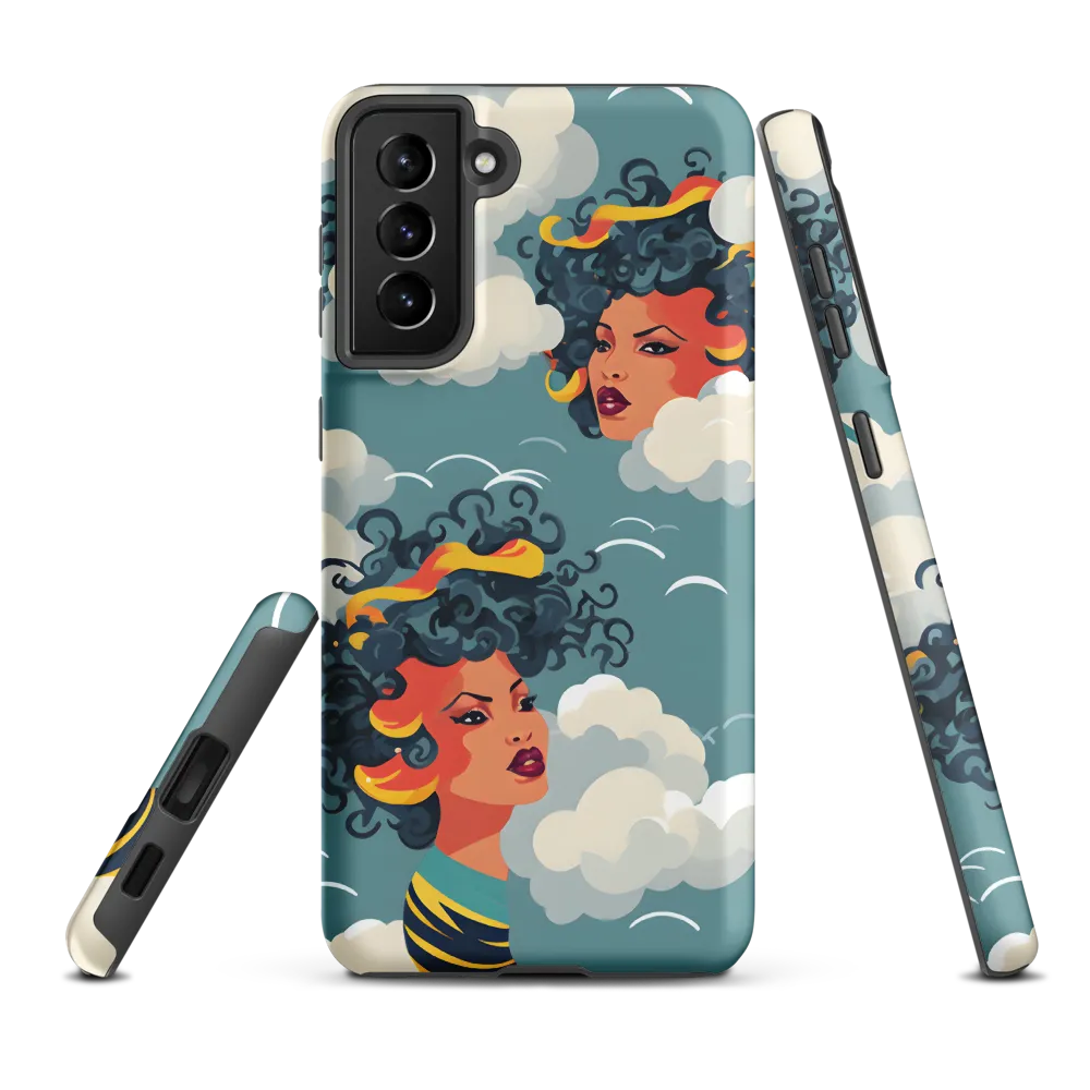 Whimsical Dreams in the Sky | Phone Case |  S21 Plus | Tough Case | Matte