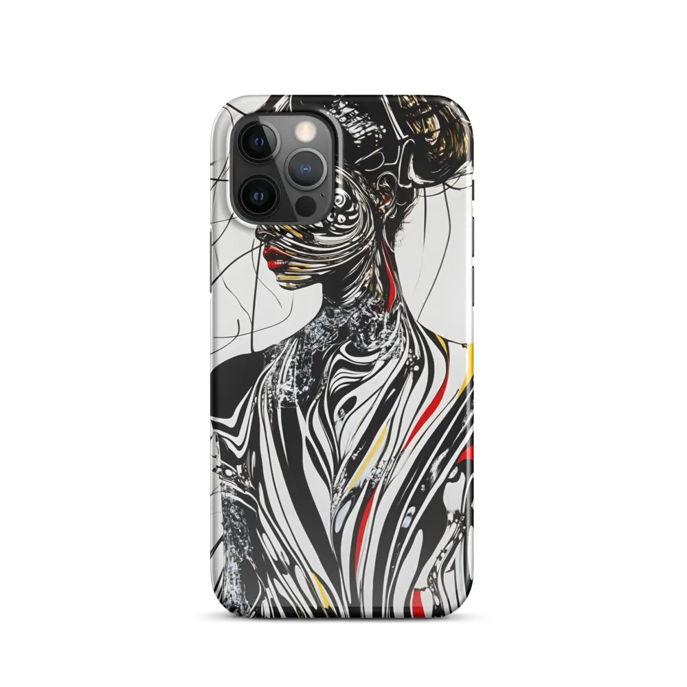 Whispers of the Abstract | Phone Case |  12 Pro | Snap Case | Glossy