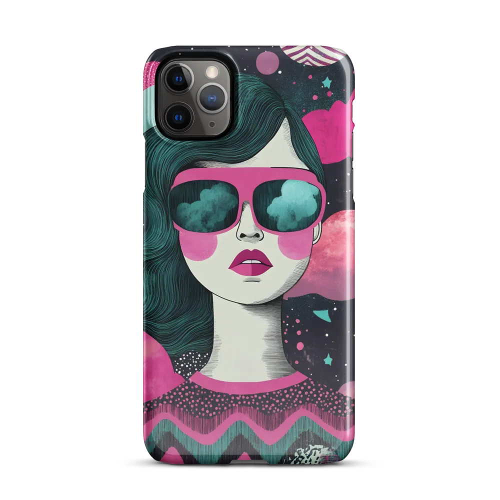 Chic Dreams: A Pop Art Portrait | Phone Case |  11 Pro Max | Snap Case | Glossy