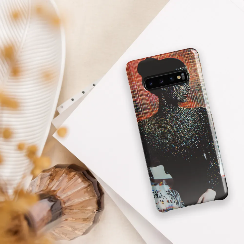 Illuminated Silhouette | Phone Case |  S10 Plus | Snap Case | Glossy