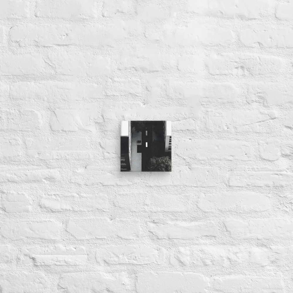Urban Serenity from Above | Canvas | 6″×6″