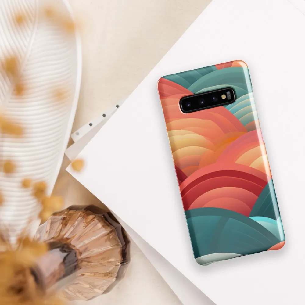 Rhythms of the Waves | Phone Case |  S10 Plus | Snap Case | Glossy