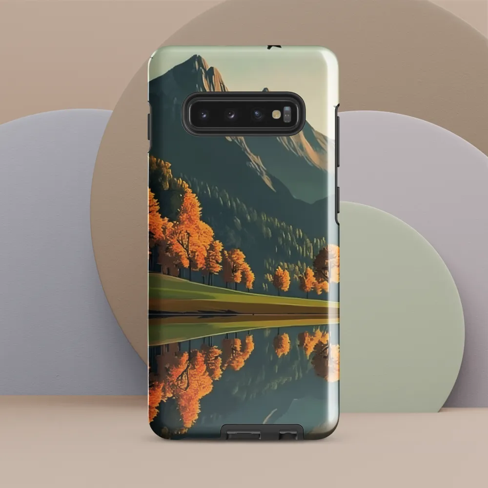 Reflections of Autumn | Phone Case |  S10 Plus | Tough Case | Glossy