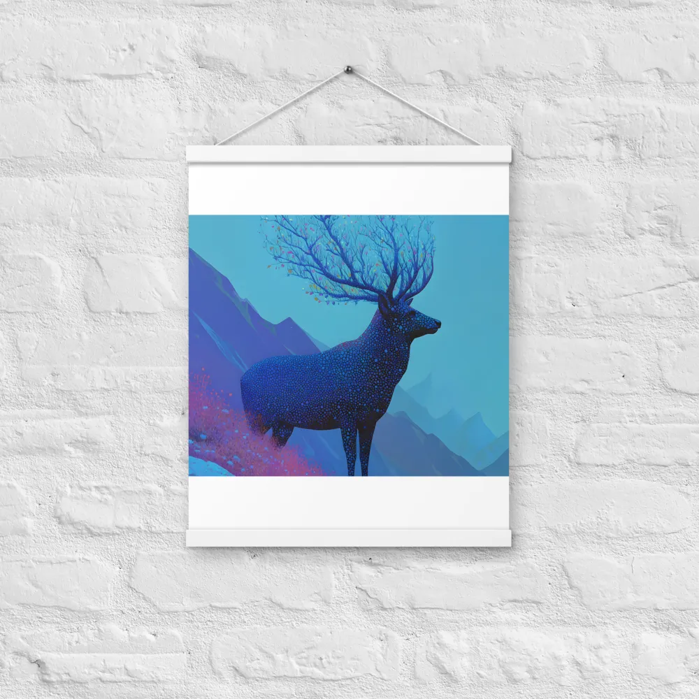 Ethereal Harmony | Poster With White Wood Hanger | 16″×20″