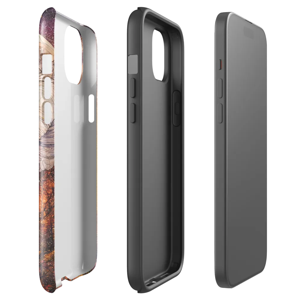 Cosmic Contemplation | Phone Case |  15 Plus | Tough Case | Glossy