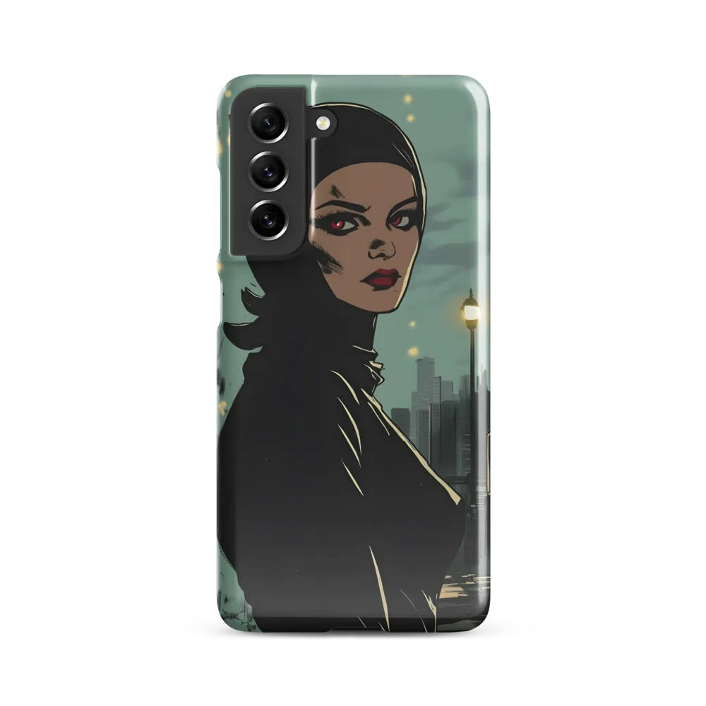 Shadows of Intrigue | Phone Case |  S21 FE | Snap Case | Glossy