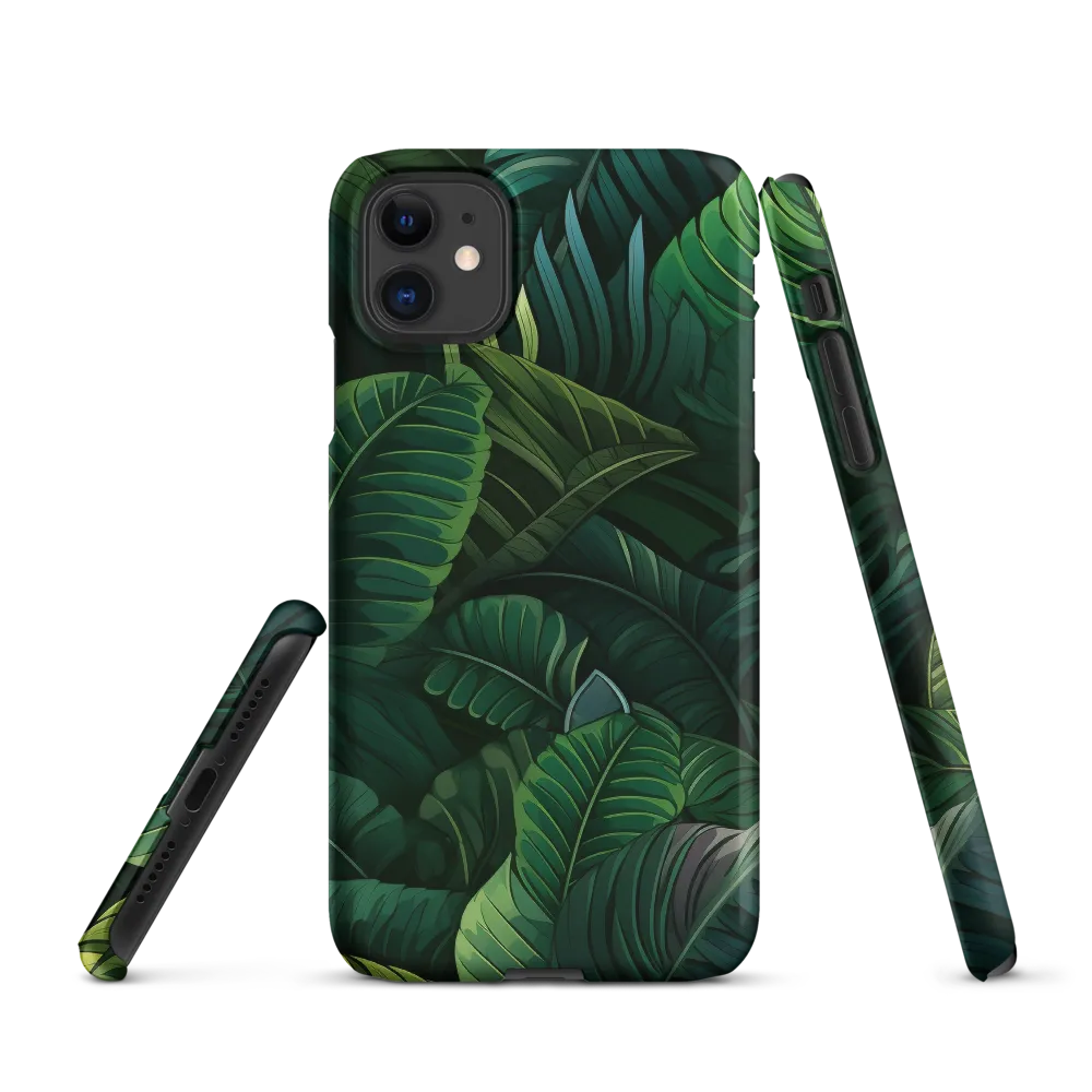 Lush Canopy: A Tropical Foliage Study