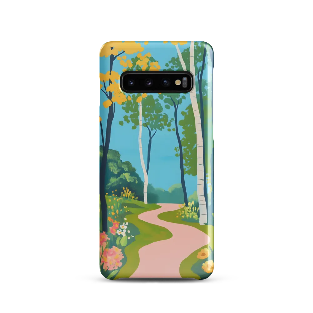 The Winding Path of Nature | Phone Case |  S10 | Snap Case | Glossy