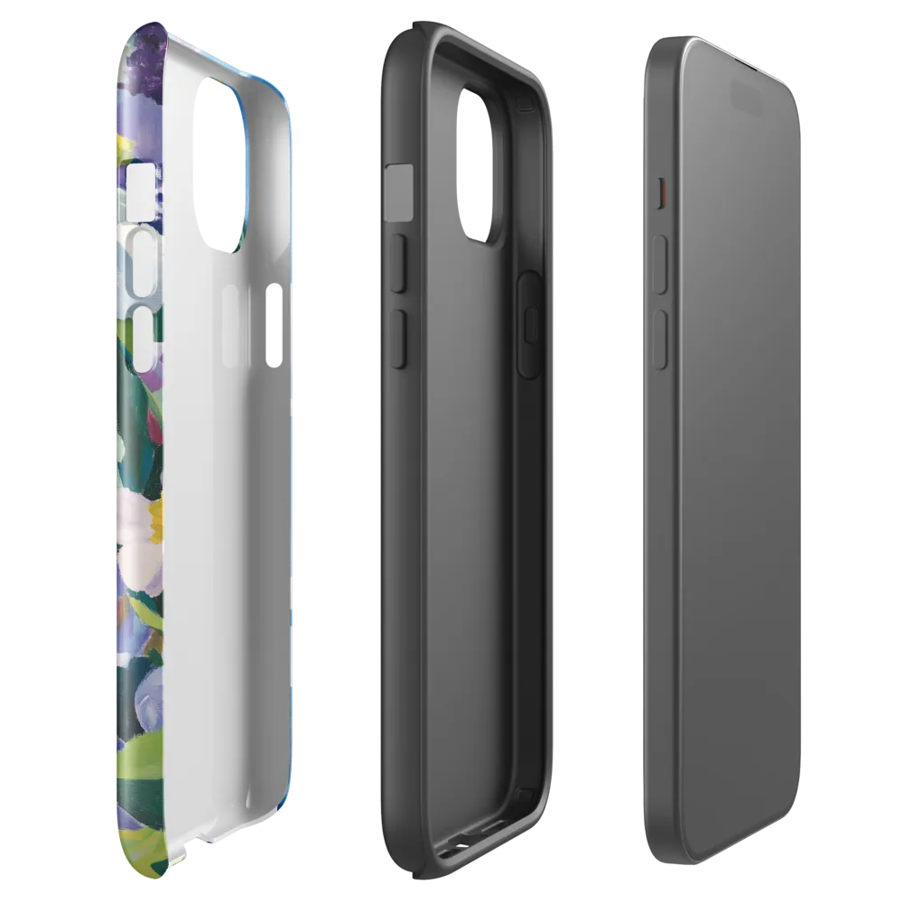 Blossom of Serenity | Phone Case |  15 Plus | Tough Case | Glossy