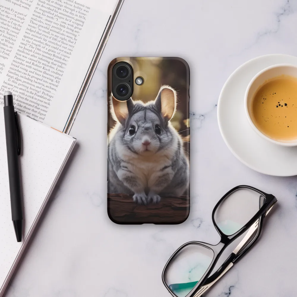 Curious Chinchilla in the Forest