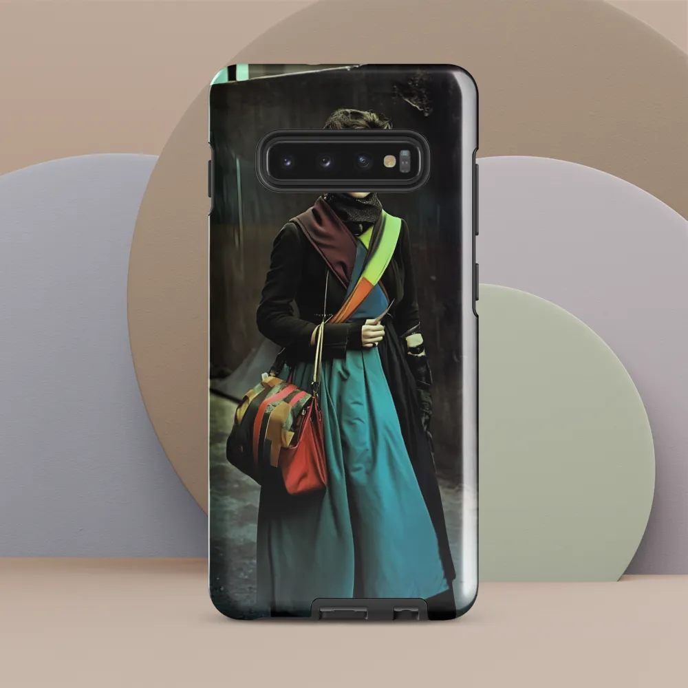 Urban Elegance: A Modern Fashion Portrait | Phone Case |  S10 Plus | Tough Case | Glossy