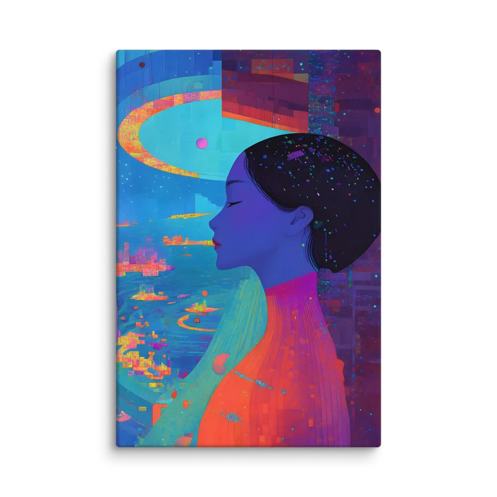 Serene Reflections in a Futuristic Dreamscape