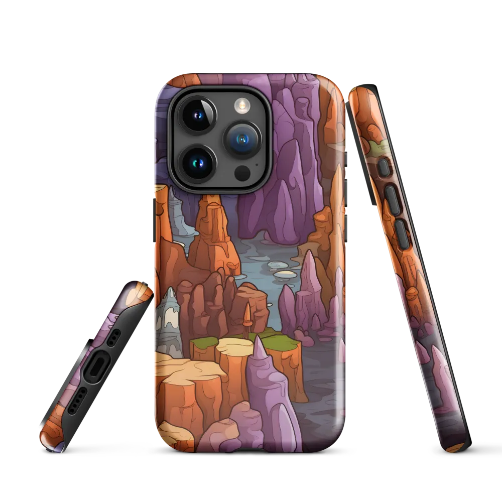 Vibrant Rockscape: A Digital Odyssey
