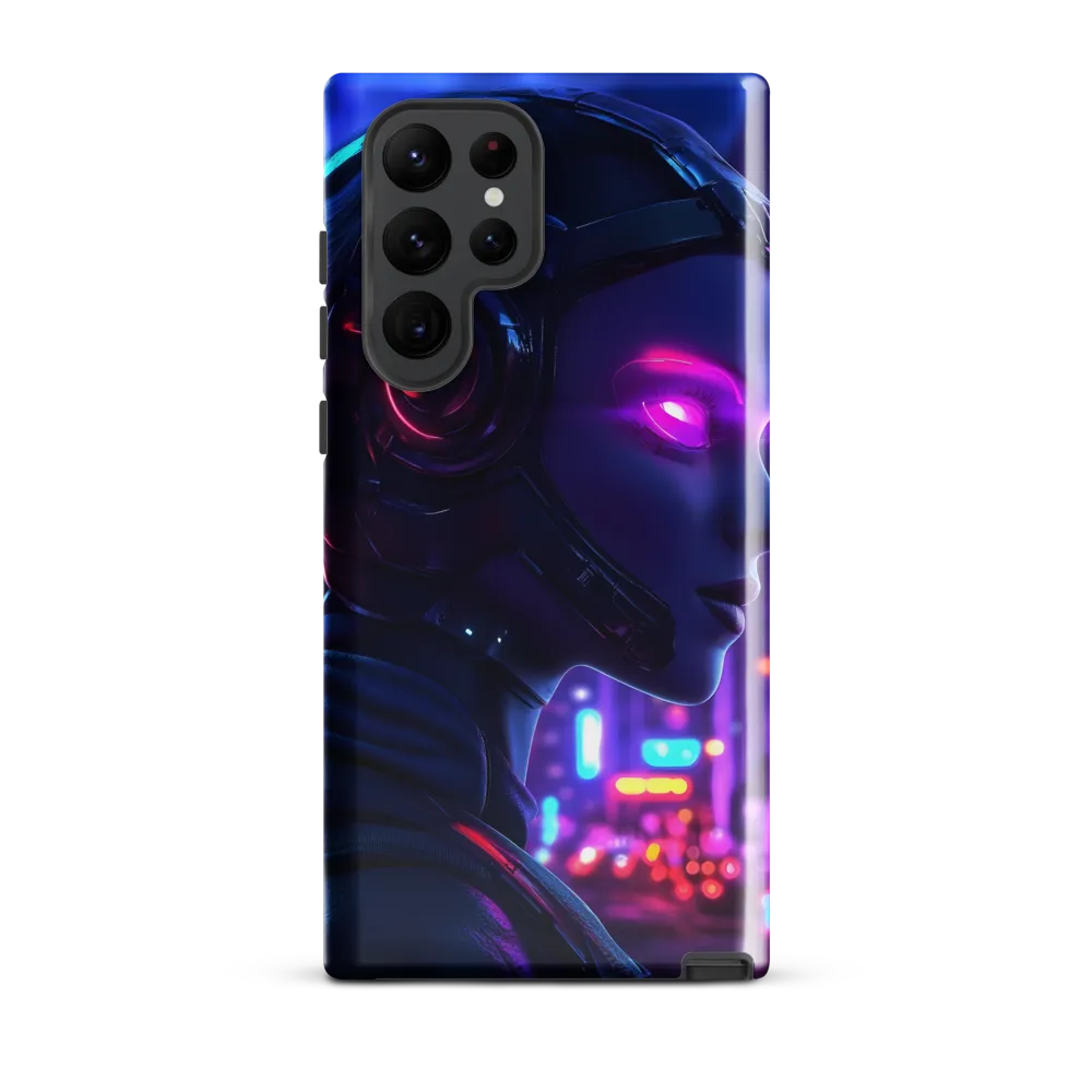 Neon Dreams: A Cyborg's Mystique