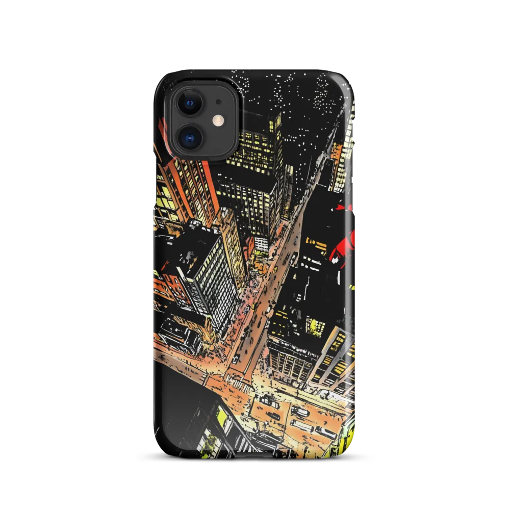 Urban Nightscape: A Bird's-eye View
