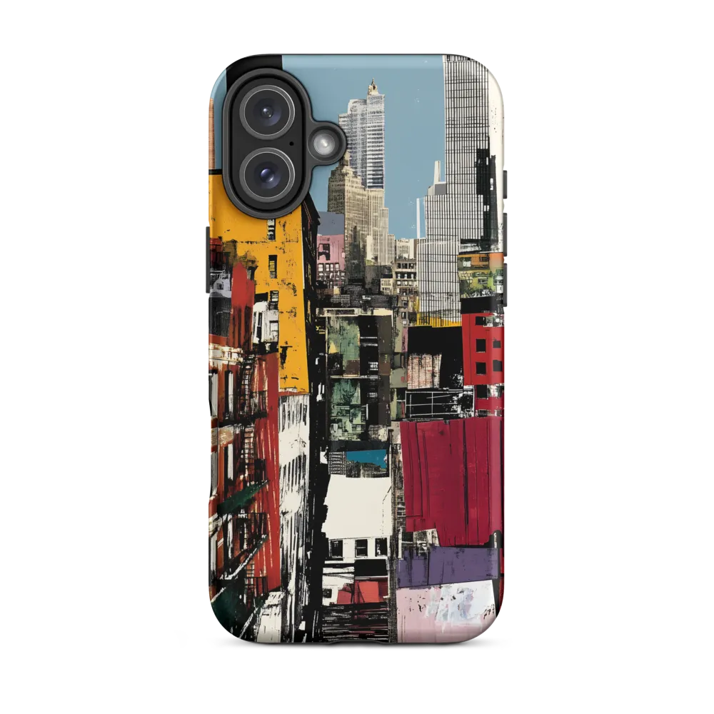 Urban Collage: A Vivid Cityscape