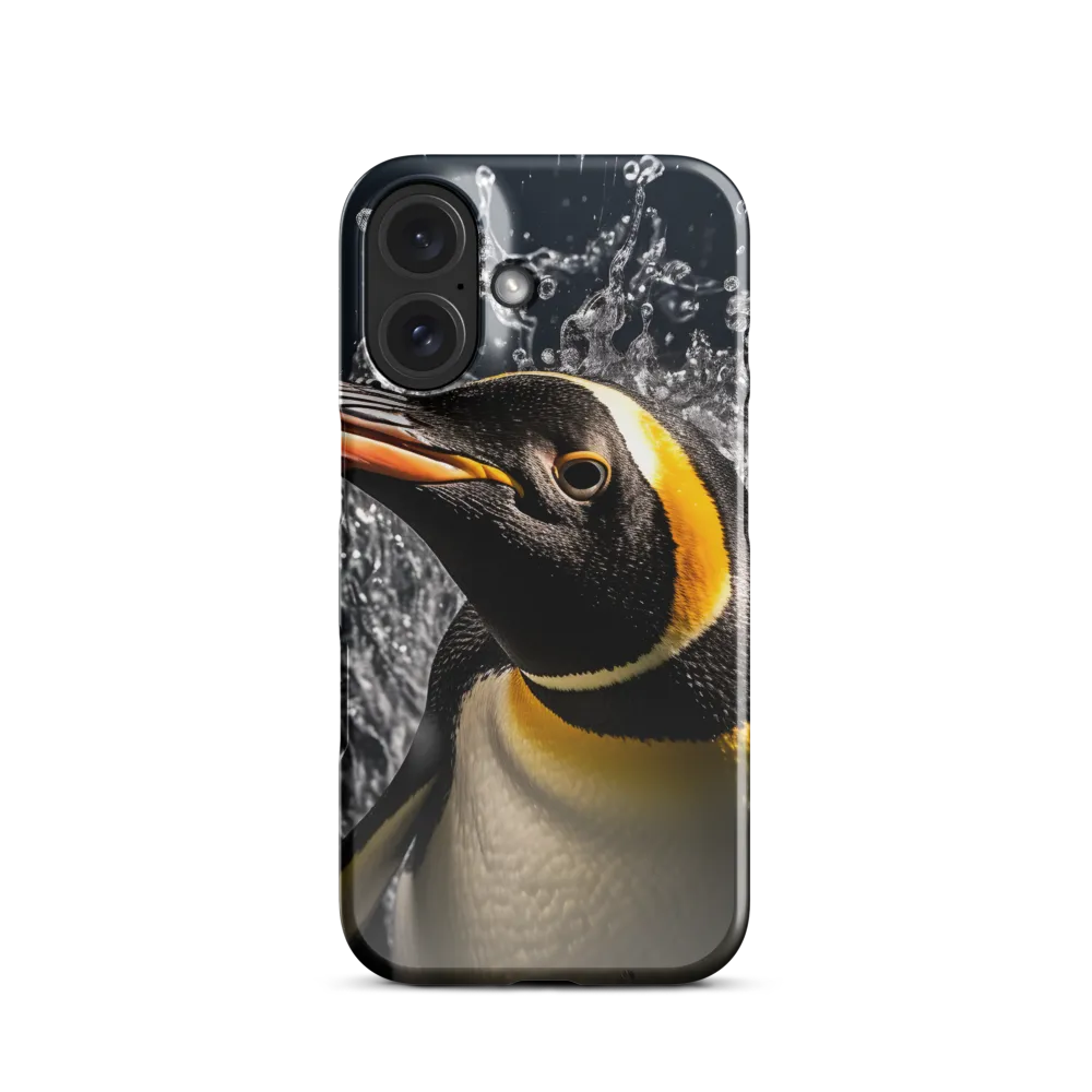 Emerging Majesty: The Penguin in Motion | Phone Case |  16 | Snap Case | Glossy