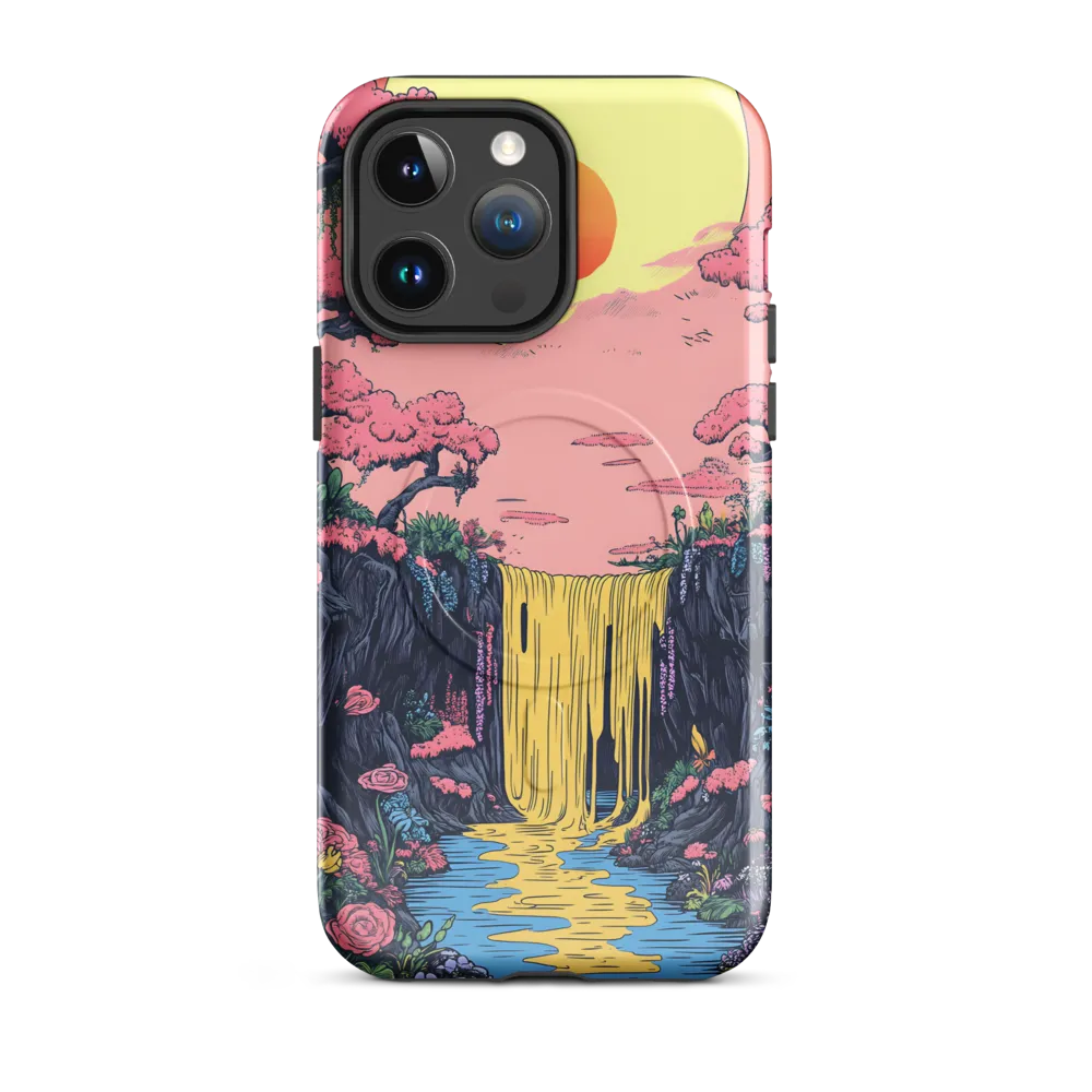Ethereal Cascade of Blossoms