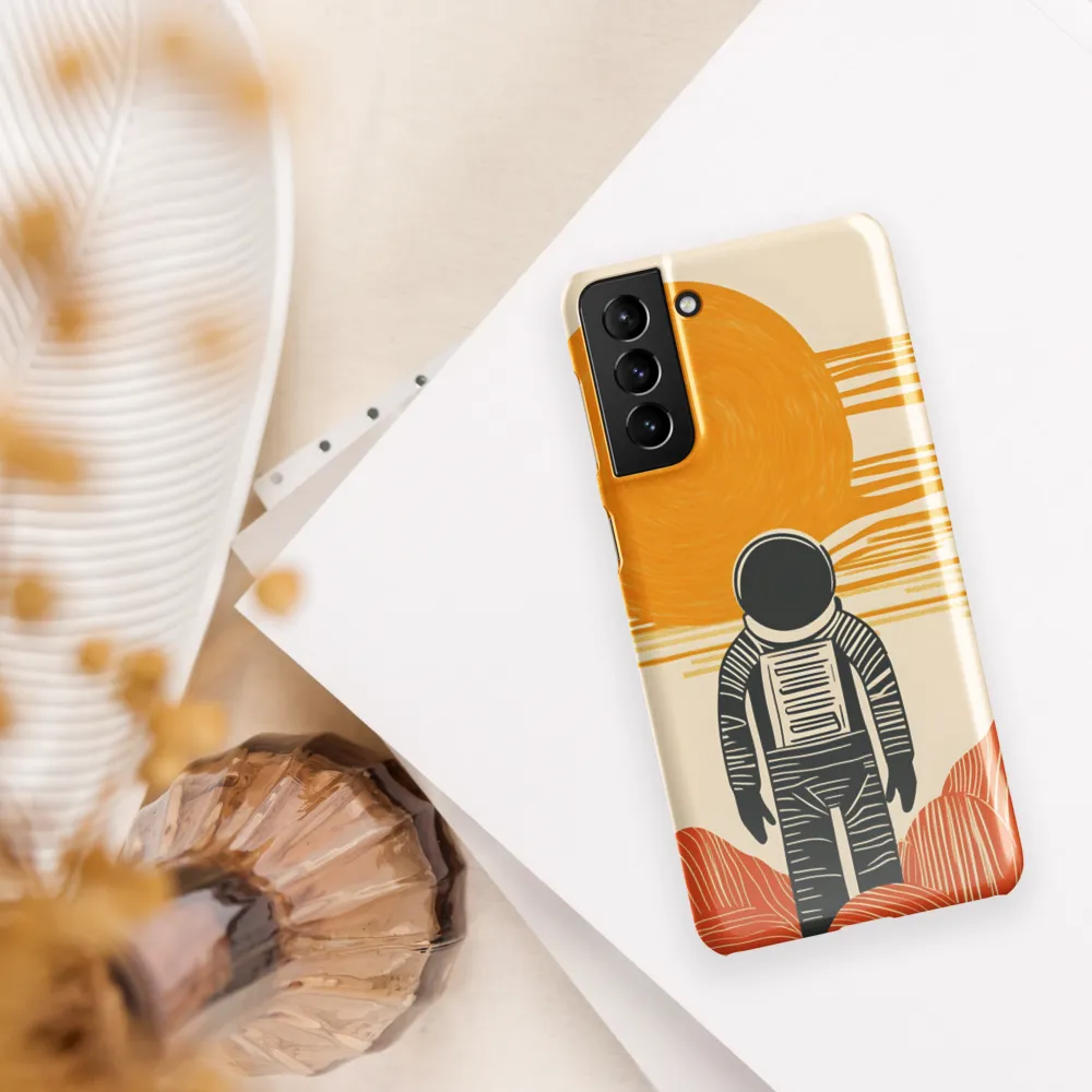 Contemplation on a Distant World | Phone Case |  S21 Plus | Snap Case | Glossy