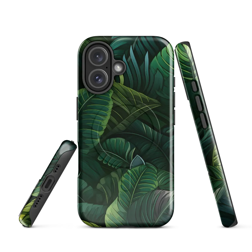 Lush Canopy: A Tropical Foliage Study