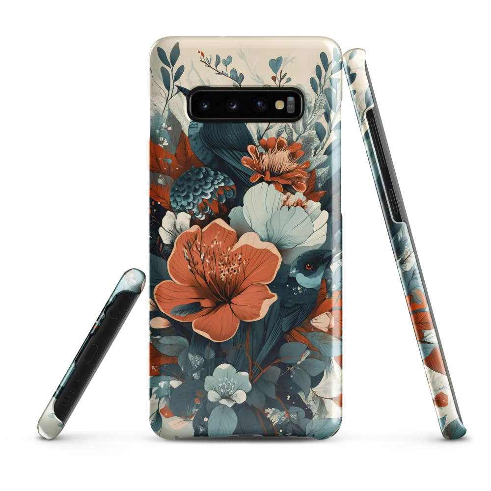 Serenity in Bloom | Phone Case |  S10 Plus | Snap Case | Glossy