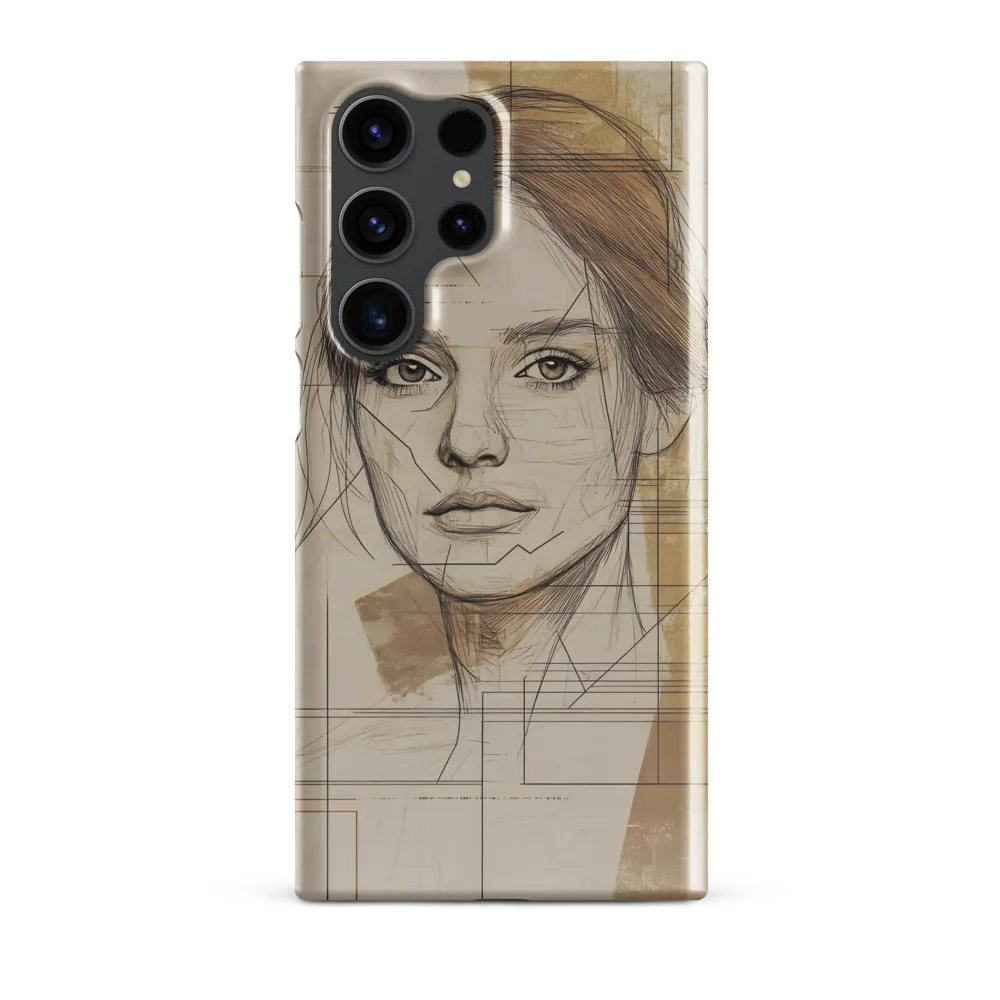 Geometric Elegance: A Modern Portrait