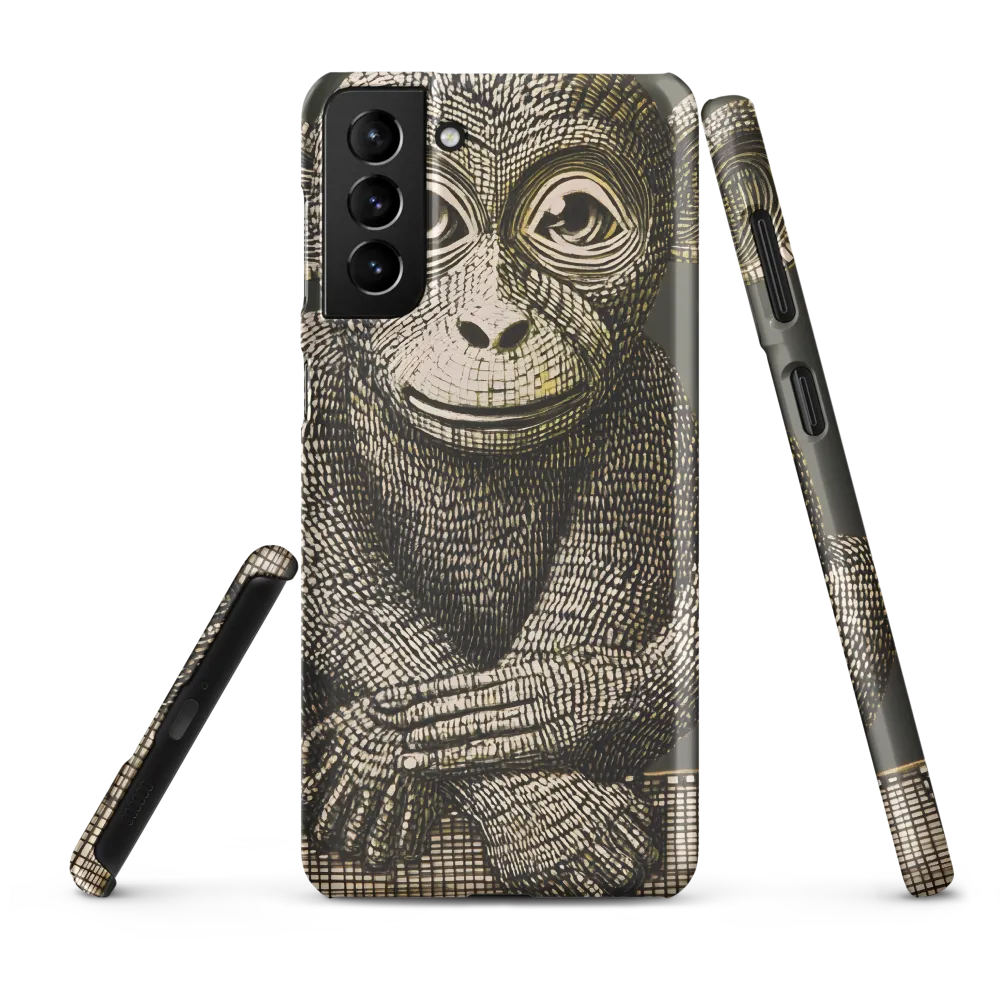 Intricate Primate Portrait