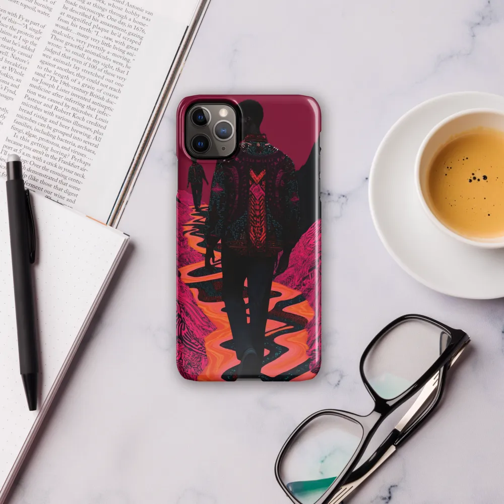 Journey Through the Vibrant Void | Phone Case |  11 Pro Max | Snap Case | Glossy