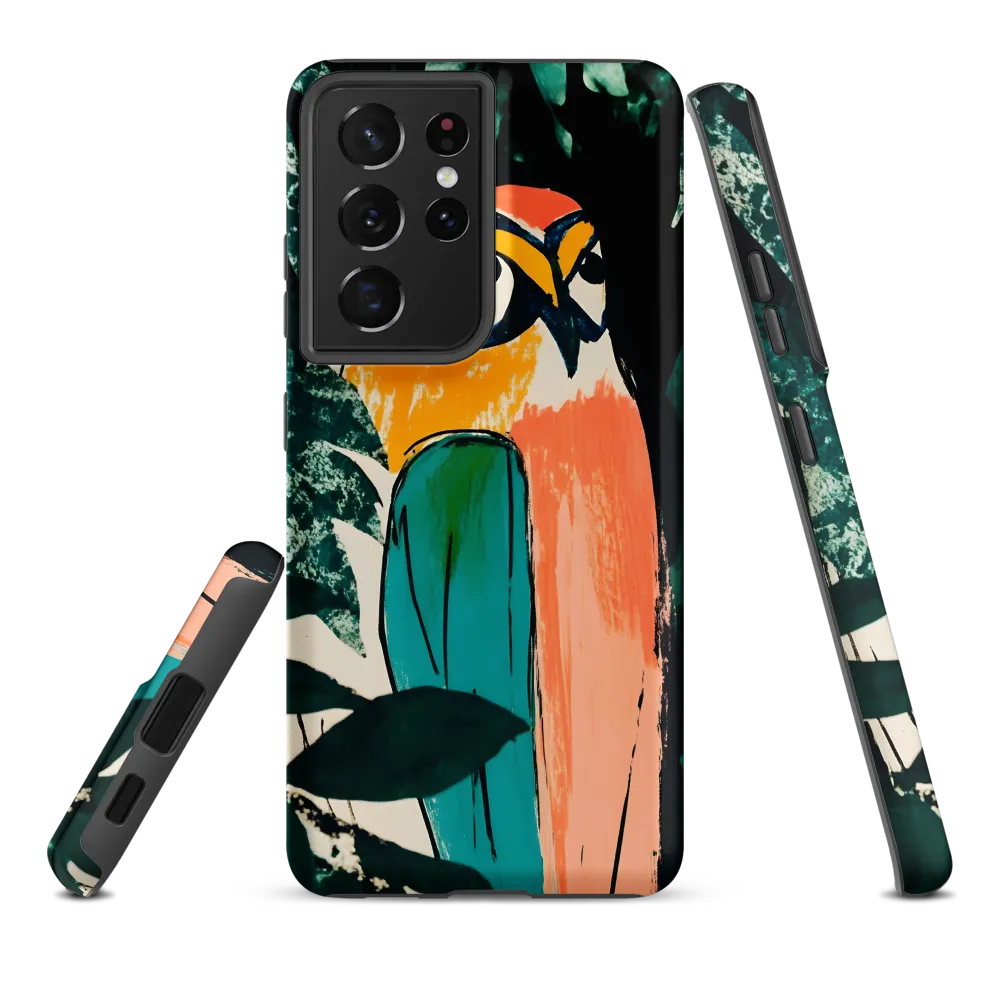 Camouflaged Majesty: The Abstract Owl
