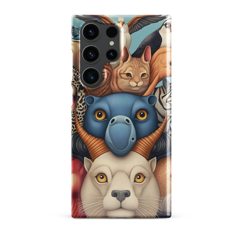 Harmonious Echoes of Wildlife | Phone Case |  S23 Ultra | Snap Case | Glossy