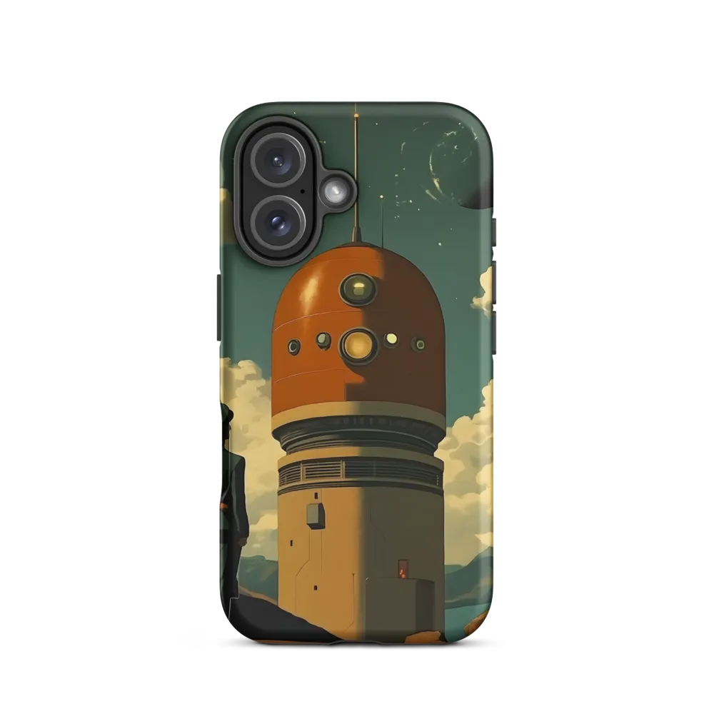 Sentinel of the Orange Tower | Phone Case |  16 | Tough Case | Matte