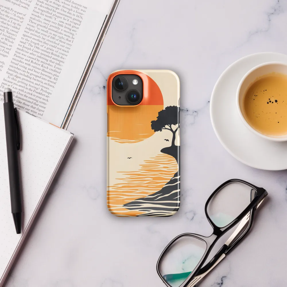Serene Sunset | Phone Case |  15 | Snap Case | Glossy