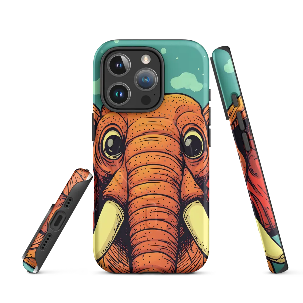 Whimsical Majesty: The Playful Elephant