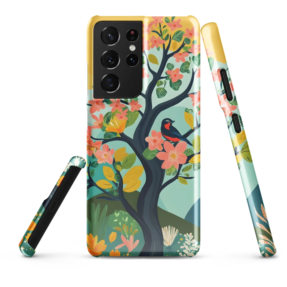 Spring Blossoms: A Serene Encounter