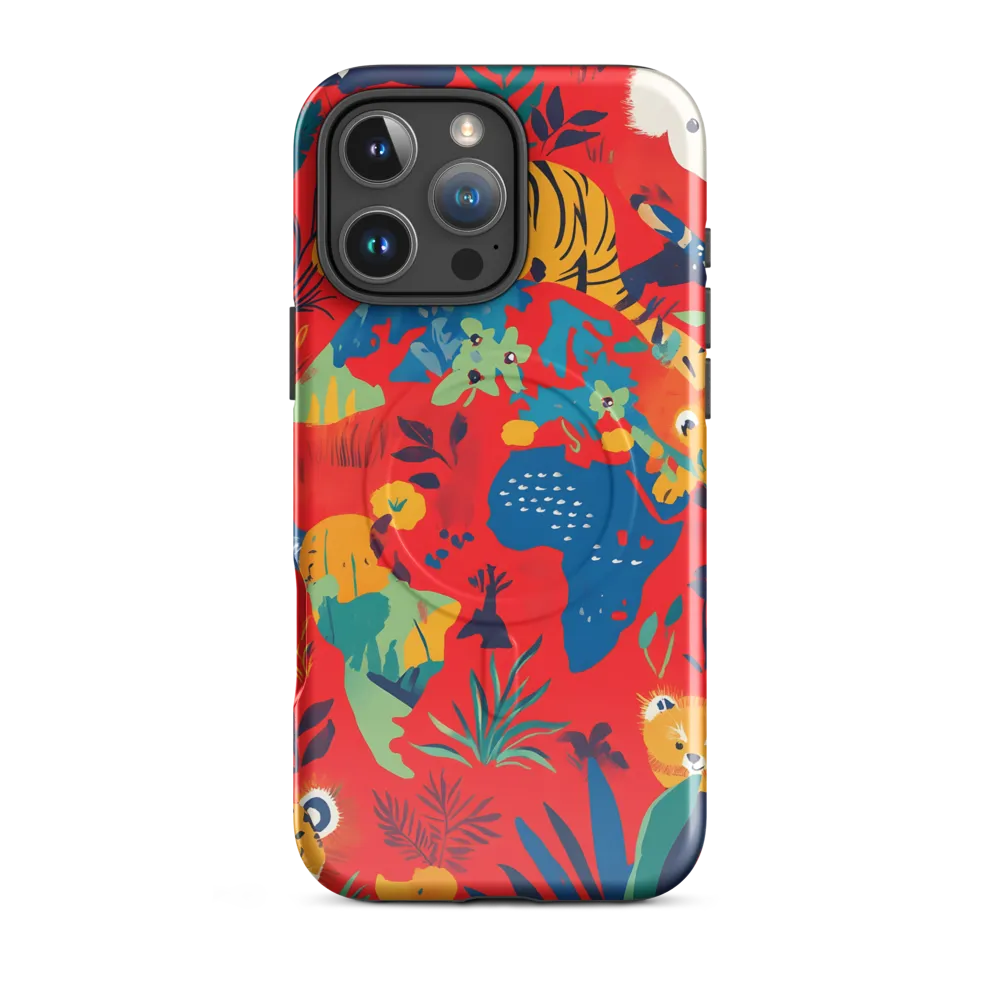 Wild Wonders of the Globe | Phone Case |  16 Pro Max | MagSafe® Tough Case | Glossy