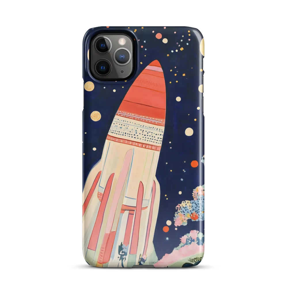 Cosmic Dreams: The Rocket's Journey | Phone Case |  11 Pro Max | Snap Case | Glossy