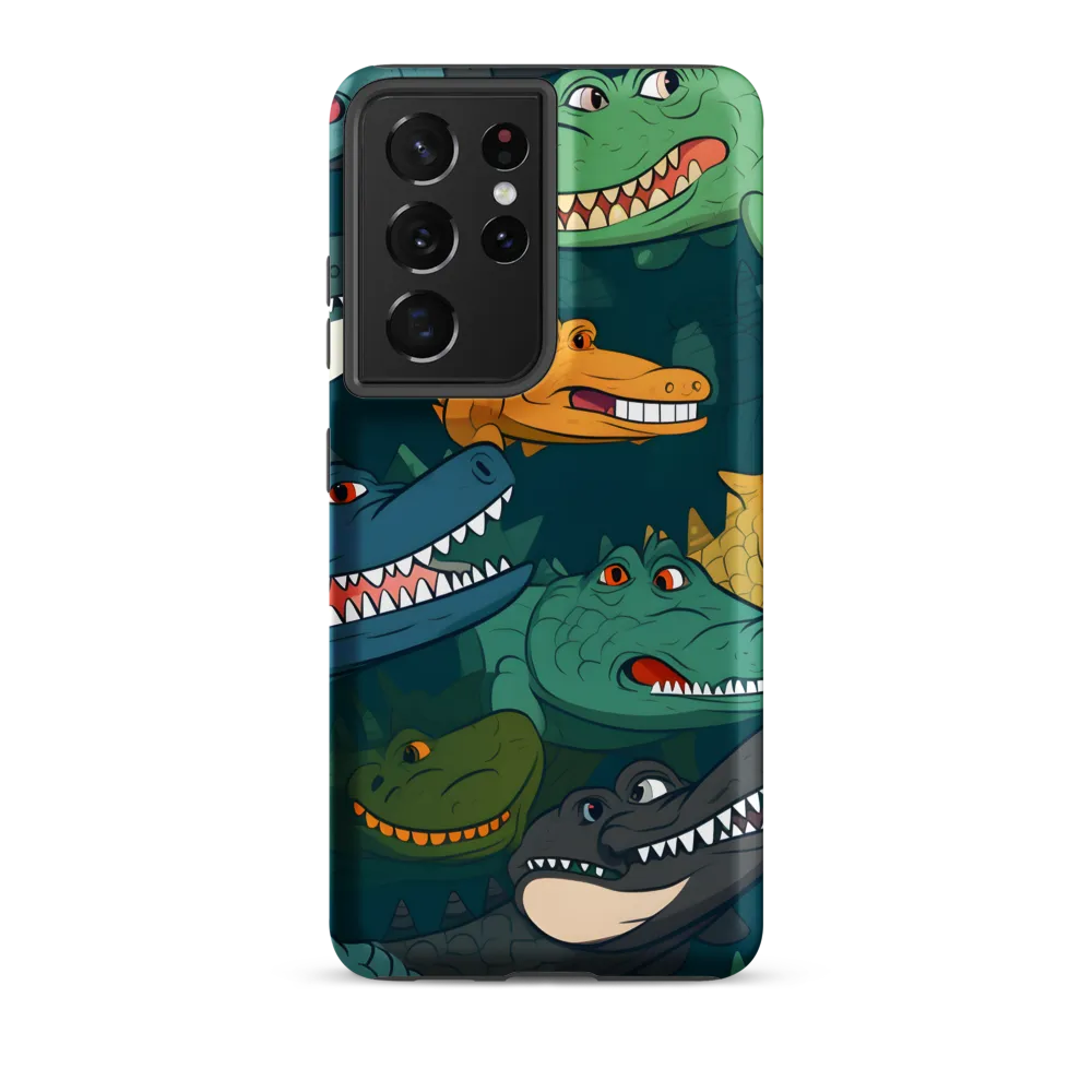 Cheerful Crocodilian Parade