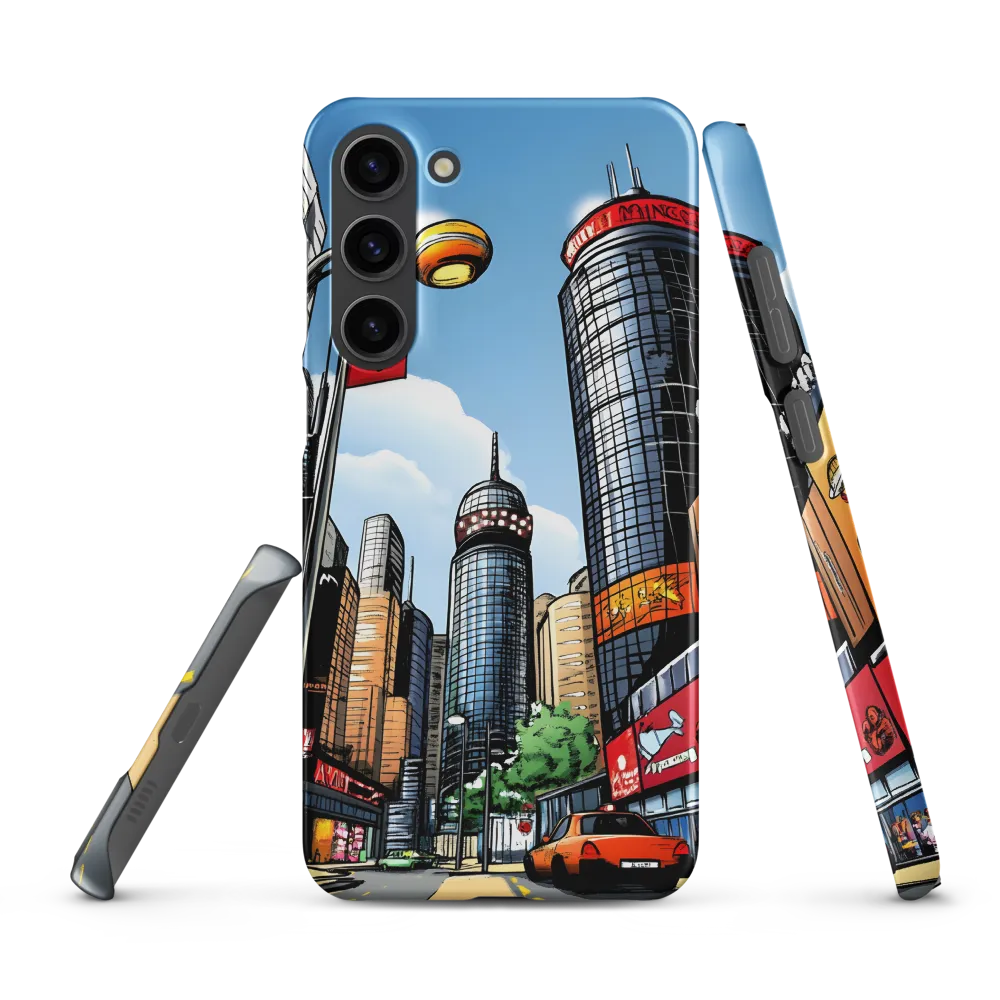 Urban Pulse: A Comic Cityscape