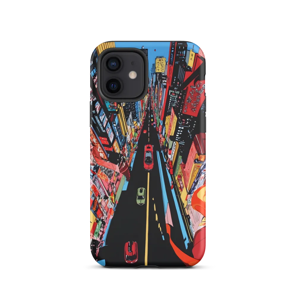 Urban Symphony: A Bird's-Eye View of Life | Phone Case |  12 | Tough Case | Matte