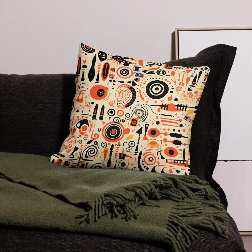 Rhythms of Geometry | Pillow | 22″×22″