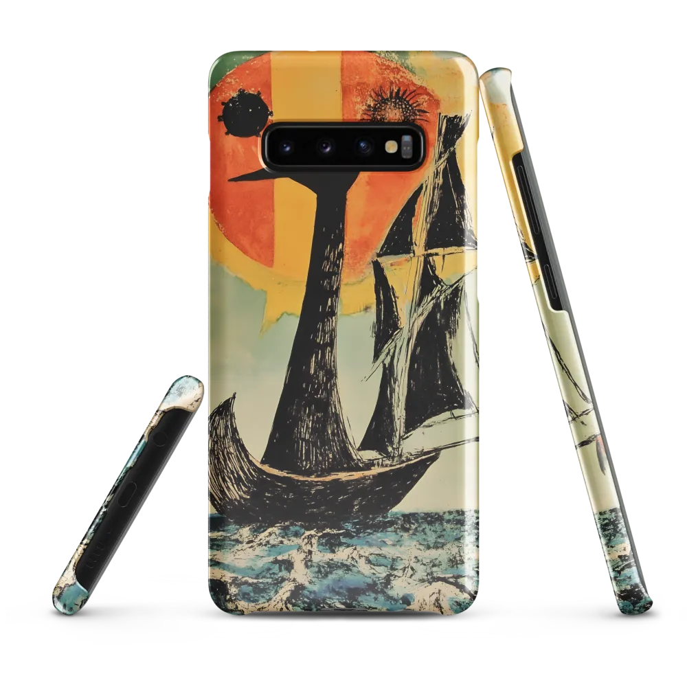 Sailing into the Surreal | Phone Case |  S10 Plus | Snap Case | Glossy