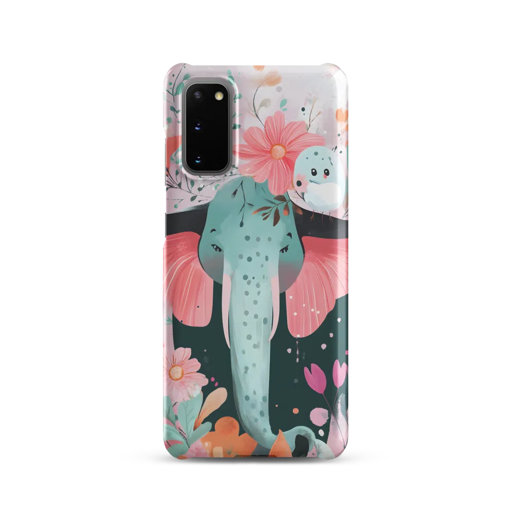 Whimsical Elephant in Bloom