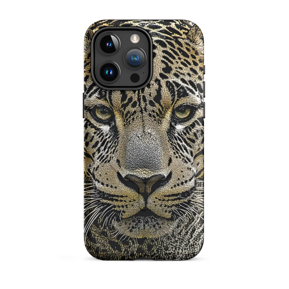 The Majestic Gaze: Portrait of a Leopard